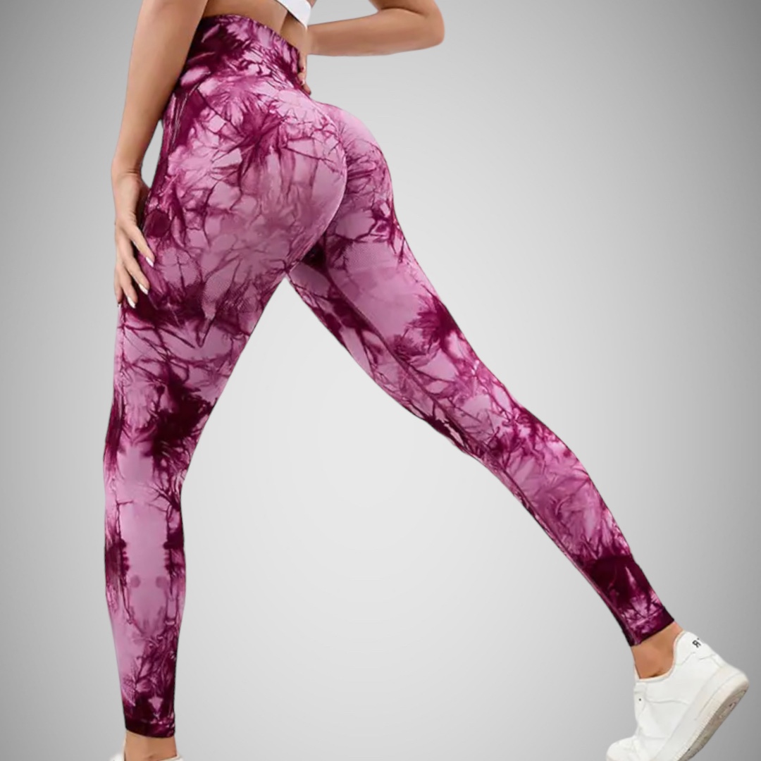 Legínovo Push-up legíny dark pink calypso Veľkosť: M