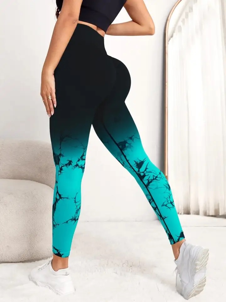 Legínovo Push-up legíny Carten Tyrkys Veľkosť: S