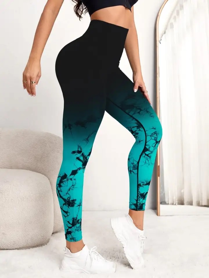 Legínovo Push-up legíny Carten Tyrkys Veľkosť: S