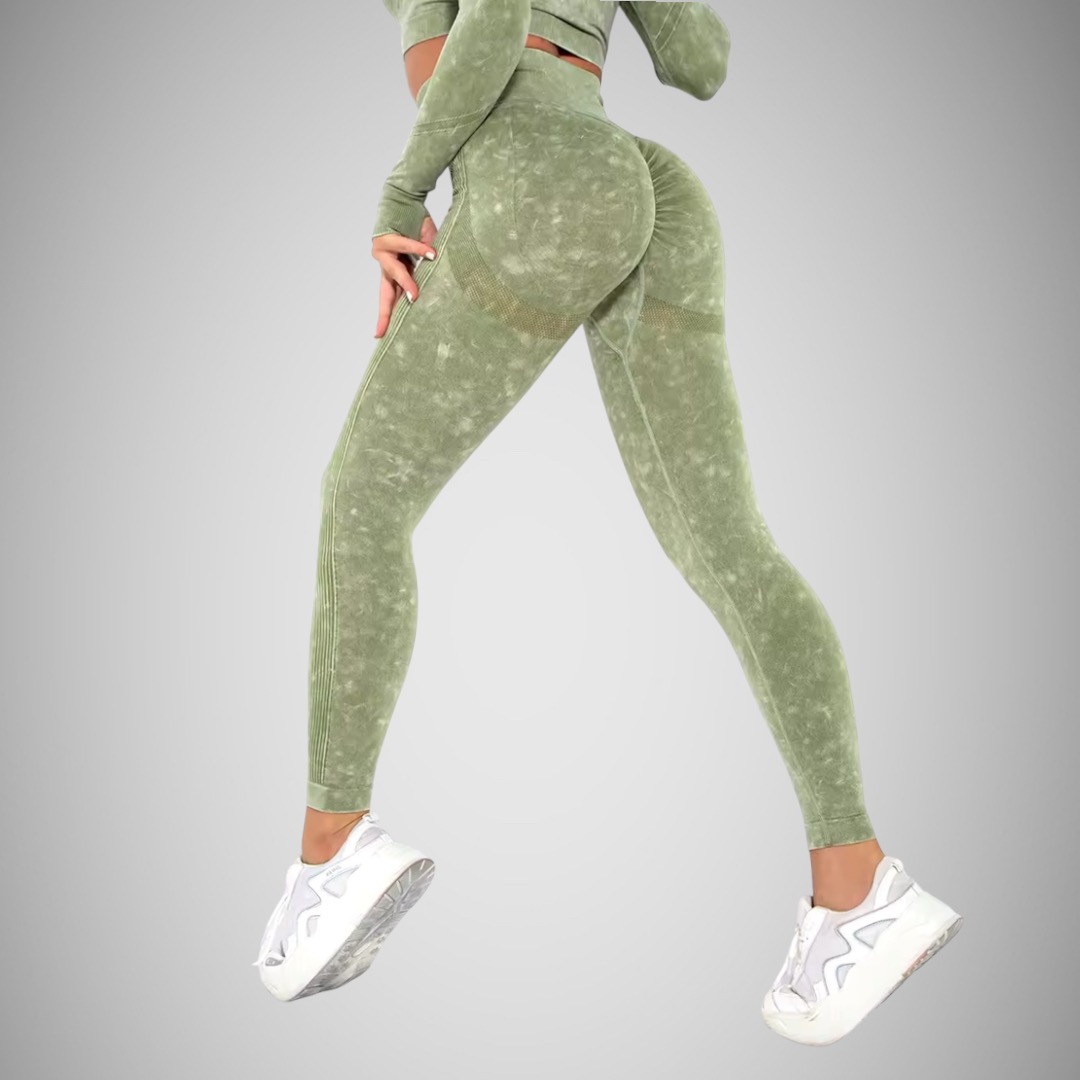 Push-up leginy light green Veľkosť: M
