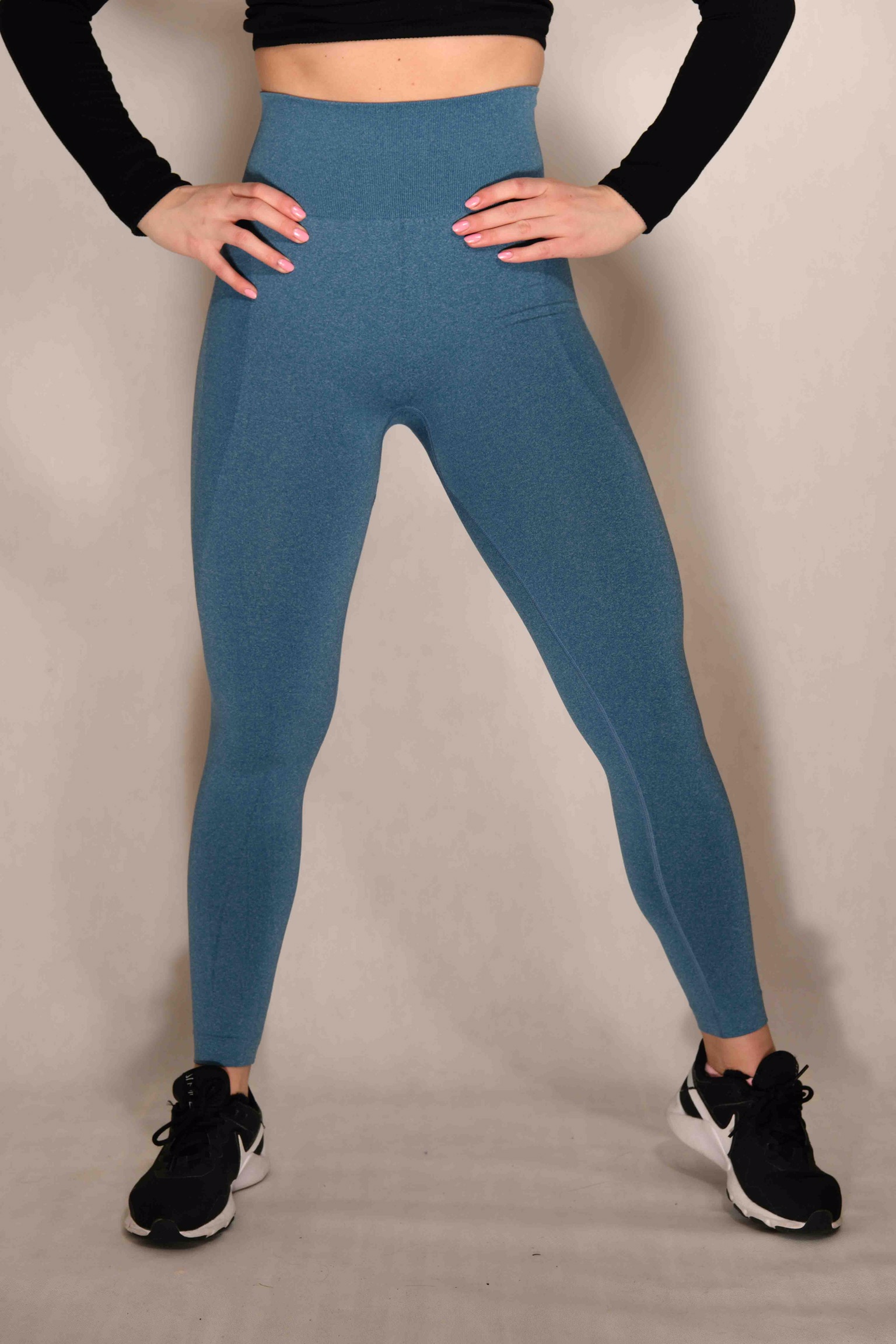 Legínovo Fitness legíny dark blue Veľkosť: M