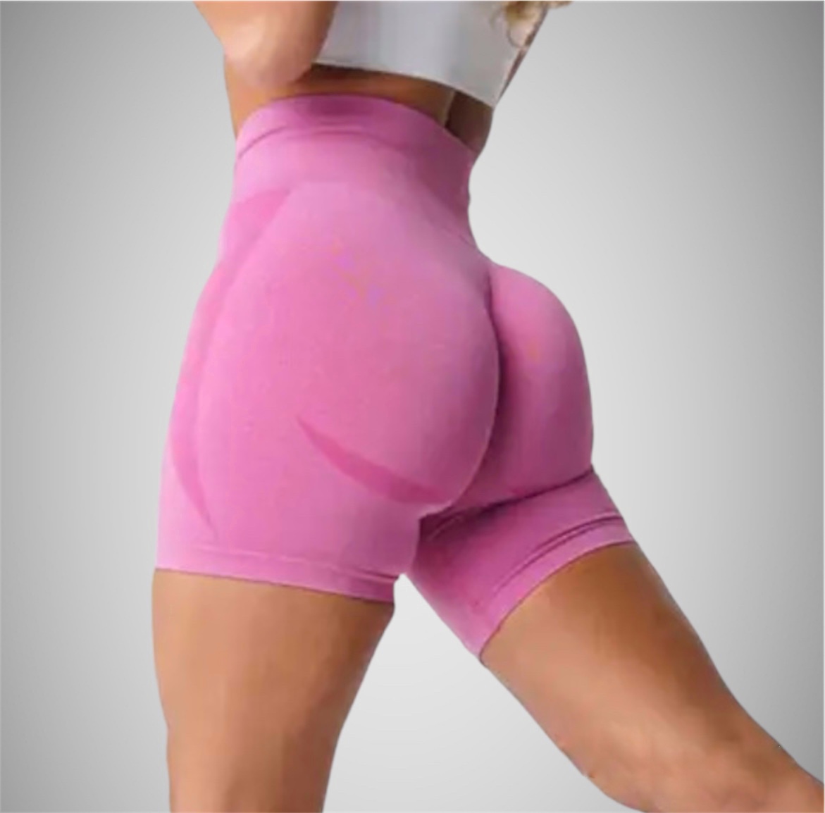Legínovo Fitness ruzové kraťasy Veľkosť: M