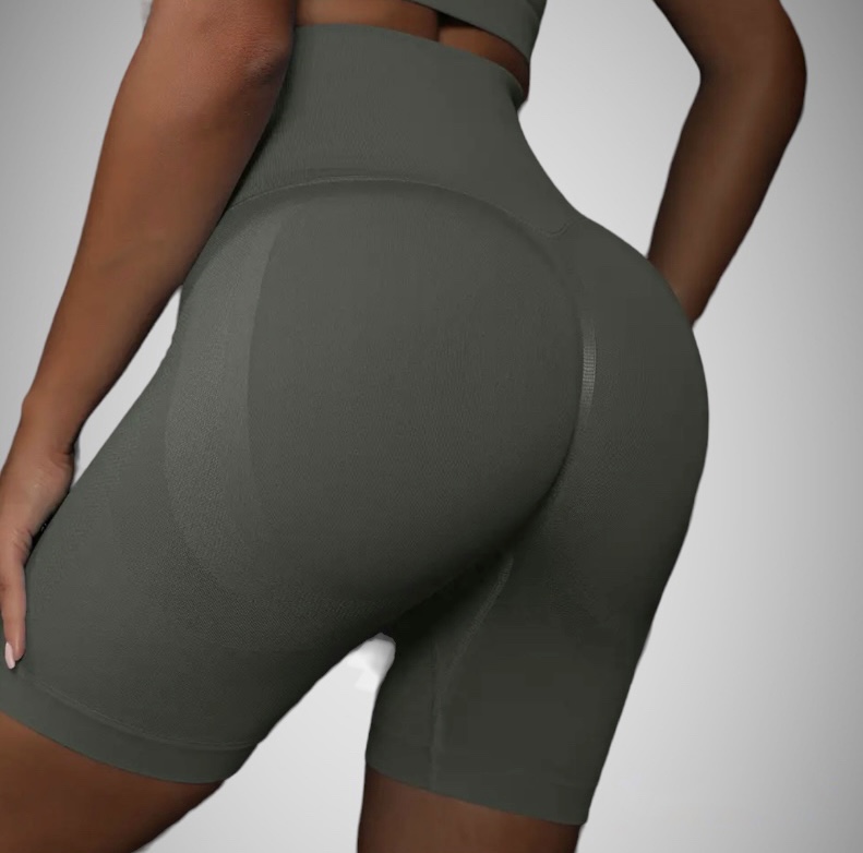 Legínovo Push-up gray shorts Veľkosť: S