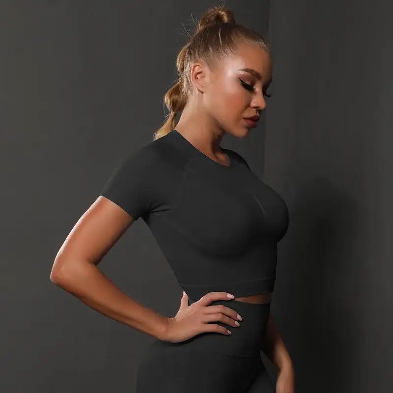 Legínovo Čierny fitness set Elys Veľkosť: S