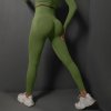 push-up legíny army green