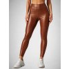 Kožené legíny hnedé