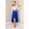 Letná dámska tmavo modrá sukňa