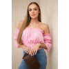 Béžová španielska blúzka