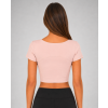 crop top ružový