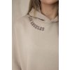 Zateplená súprava s výšivkou Los Angeles svetlo béžová