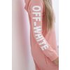 Šaty Off White grafit melír