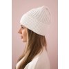 Tenká čiapka Malwina K250 biela