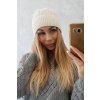 Tenká čiapka Weronika K249 béžová