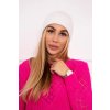 Tenka čiapka Wioletta K251 kapučíno