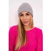 Tenka čiapka Wioletta K251 kapučíno