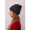 Dámska čiapka Amira K359 tmavo sivá