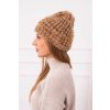Dámska čiapka Cina K259 hnedá