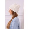 Dámska čiapka Dagmara K332 biela
