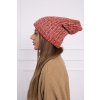 Dámska čiapka Delia K260 bordová
