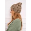 Dámska čiapka Eliza K205 hnedá