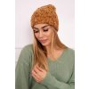 Dámska čiapka Eliza K205 hnedá