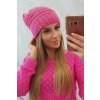 Dámska čiapka Elora K336 tmavoružová