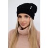 Dámska čiapka Larisa K395 čierna