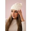 Dámska čiapka Liliana K375 biela