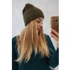 Čiapka s moherom K223 khaki