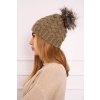 Čiapka s flísom Daria K217 hnedá