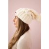 Čiapka s flísom Milano K203 ecru