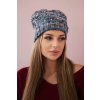 Čiapka s flísom Roksana K209 hnedá
