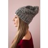 Čiapka s flísom Roksana K209 hnedá