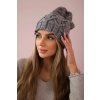 Čiapka s flísom Sonia K201 hnedá