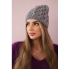 Čiapka s flísom Teresa K285 biela
