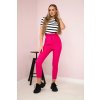 Nohavice s pukmi fuchsia