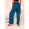 Nohavice so širokou nohavicou morské