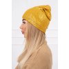 Čiapka K196 horčicová