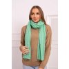 Dámsky šál tmavý mätový