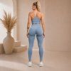 modre push up leginy