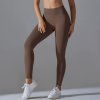 Hnedé push-up legíny dolly