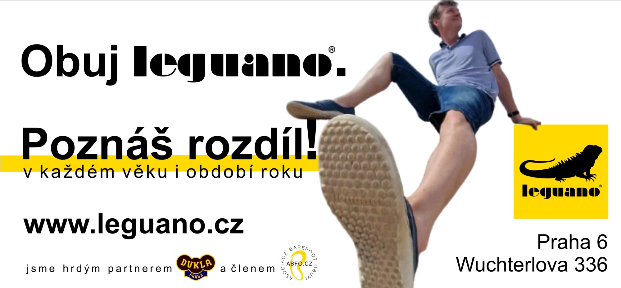 Obuj leguano. Poznáš rozdíl!