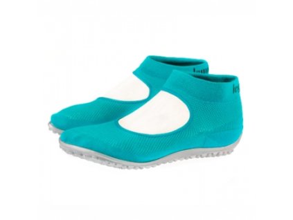 leguano ballerina tyrkysové (Velikost L 42/43 - délka stélky 26,5 cm, šířka 9,8 cm)