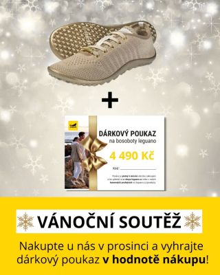 V prosinci můžete vyhrát dárkový poukaz v hodnotě nákupu! 🎁 Více informací na e-shopu.