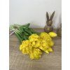 Silikonové tulipány žluté