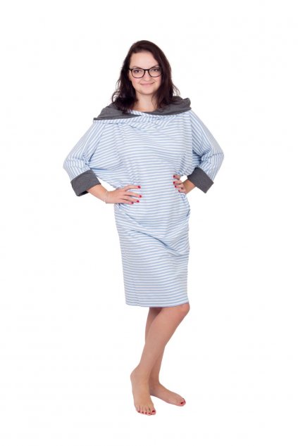 Damske saty Karkulka Navy 3
