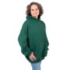 mikina oversized kapuce zelena 2