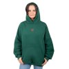 mikina oversized kapuce zelena 1