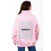mikina oversized rolak ruzova srdce back