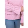 damska mikina s volany ruzova 4